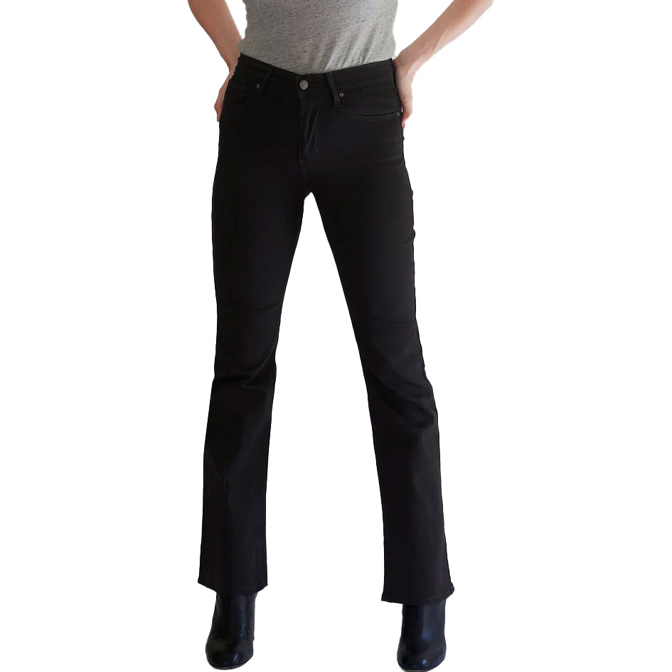 Levi's 725 High Rise Bootcut Soft Black